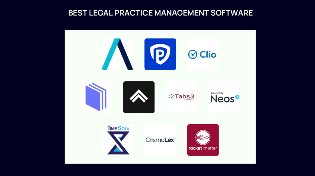 Best Best Legal Practice Management Software logos 02436